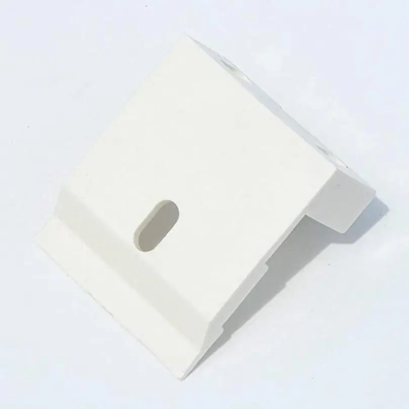 2pcs White Plastic Window Shutter Mounting Bracket Retainer for Pleated /Cellular Shades with Wide Beam Folding Blinds