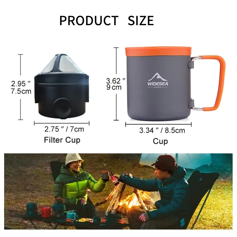 Camping Coffee Cookware Set 2