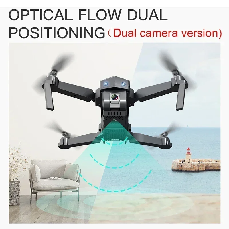 

Optical Flow 50X Time Zoom FPV Quadcopter Aerial Photography RC Dron Toys New SG107 Mini Drone 5G WIFI One or Dual Camera Drones