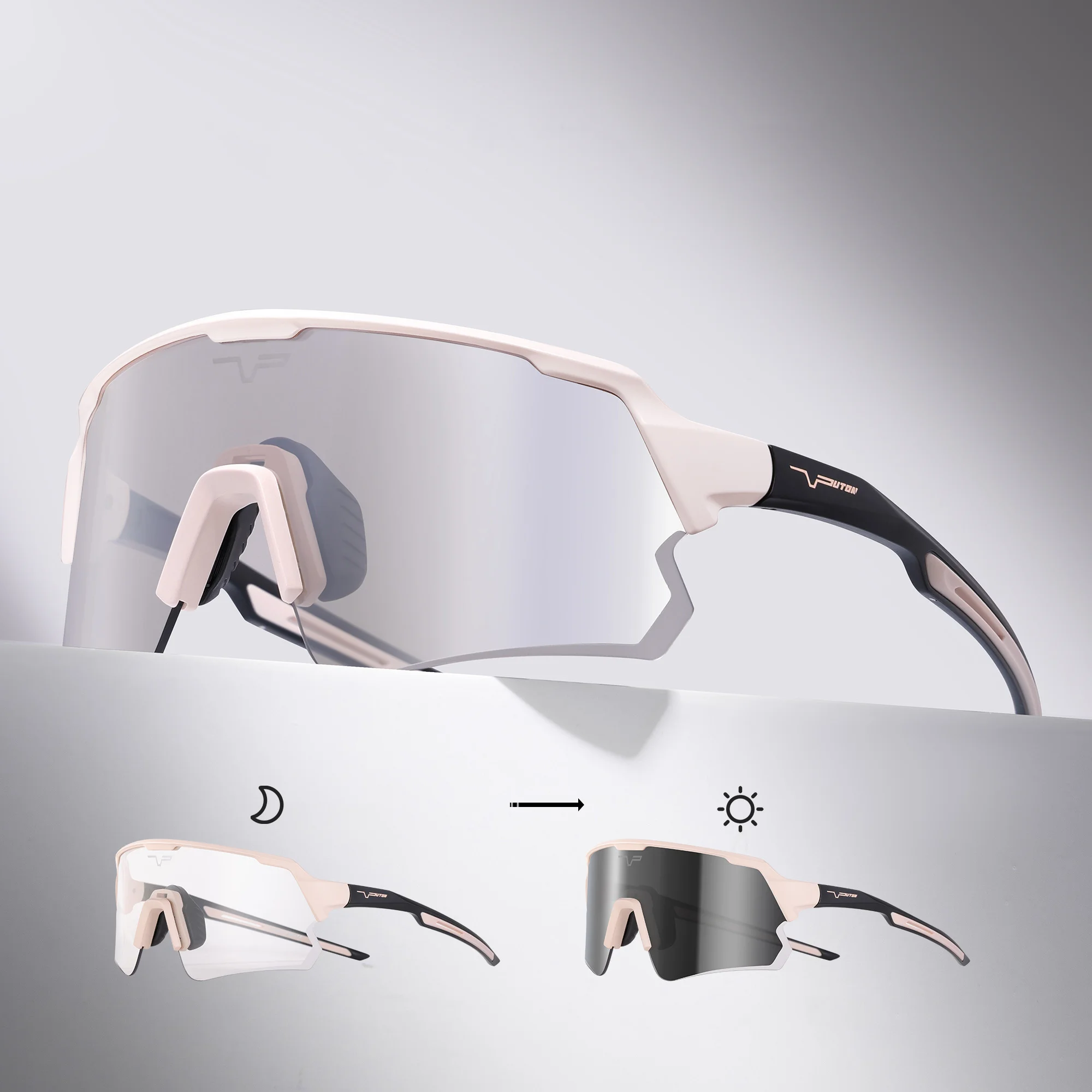 Photochromic Outdoor Sports Sunglasses