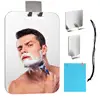 Hot Large Fogless Shower Mirror For Shaving Acrylic Anti-Fog Shaving Mirror With Razor Holder Hooks Wall Hanging Mirror 전신거울 1