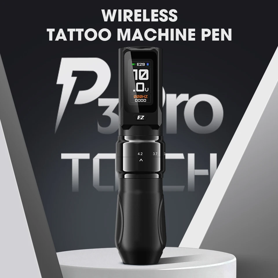 その他 EZ3 Pro touch Tattoomachine EZ P3 Pro TOUCH Adjustable Stroke TouchScreen Wireless