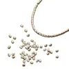 5pcs/Lot 925 Sterling Silver Triangle Geometry Small Loose Beads 4x3mm Handmade Bead Spacers Bracelets DIY Jewelry Accessories 5