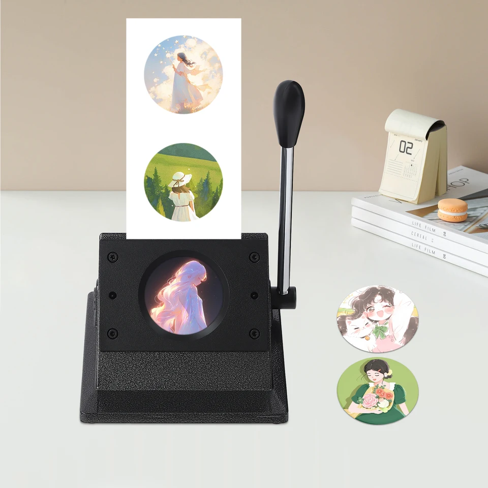 58mm Manual Punch Die Cutter for Badges