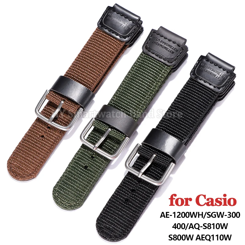 Versatile 18mm Nylon Sport Watch Strap