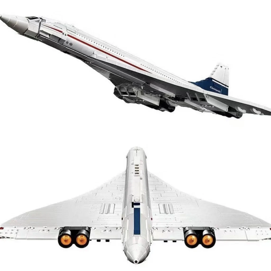 MOC 1:60 Large Concorde 10318 Building Blocks Supersonic Flight Passenger  Plane Model Educational Toys for Children Boy Gifts - AliExpress