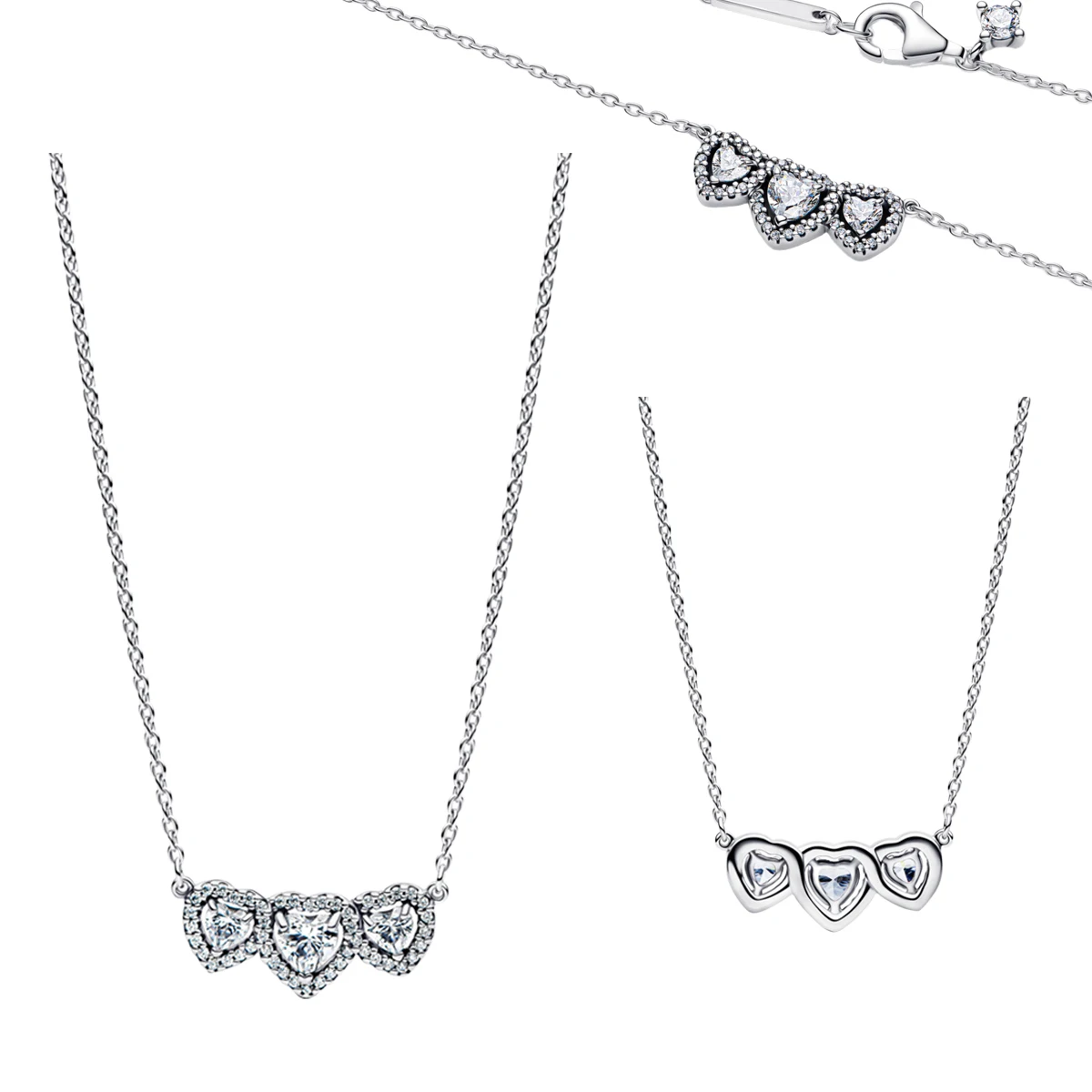 925 Silver Butterfly Stud Earrings Jewelry Set Ring Bracelet Necklace