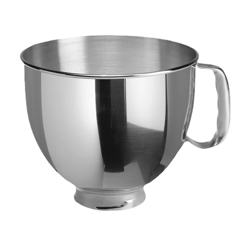 Per Kitchenaid Classic & Artisan Series 4.5Qt/5Qt Mixer 304 Ciotola Miscelatore In Acciaio Inox Ciotola Lavabile In Lavastoviglie