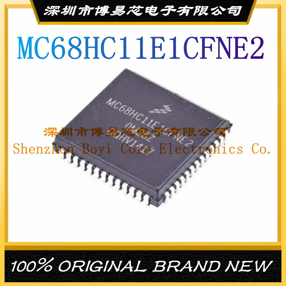 MC68HC11E1CFNE2 package PLCC-52 new original genuine microcontroller IC chip at28c64b 15ju at28c64b 15 at28c64b at28c64 at28c at28 at ic chip plcc 32