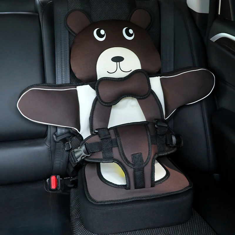 Childrens Car Shoulder Strap Protector Pad Portable Adjustable Childrens Safety Toddler Seat Mat Cushion Stroller Car Accessory