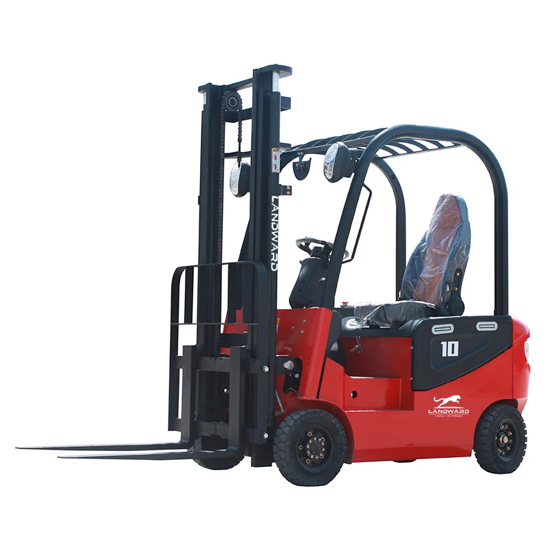 Four-Wheel Hydraulic Lift Forklift Ride-On Electric Forklift 3 Ton Heavy-Duty Handling Loading And Unloading Customized