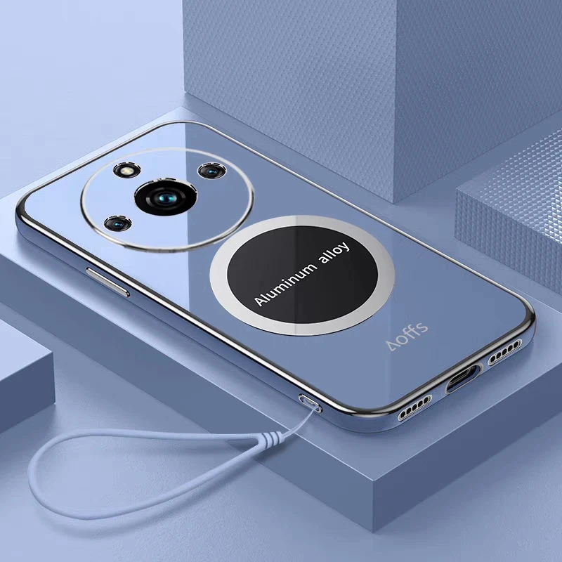 Soft Plating Magnetic Protective Back Cover