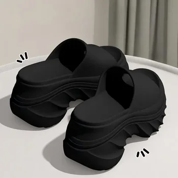 2026 Women's Slippers Summer Outer Wear Slippers, Women's New Thick-Soled Eva Slippers, Soft-Soled Home Sandals for Women 1