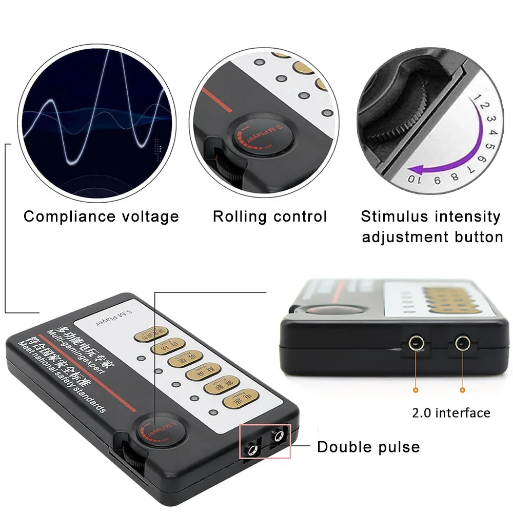 Mens Adjustable Shock Penis Cock Cage E-Stim Chastity Device Electro control box with Remote Controller penis chastity cage chastity lock sex toy chastity cage accessory