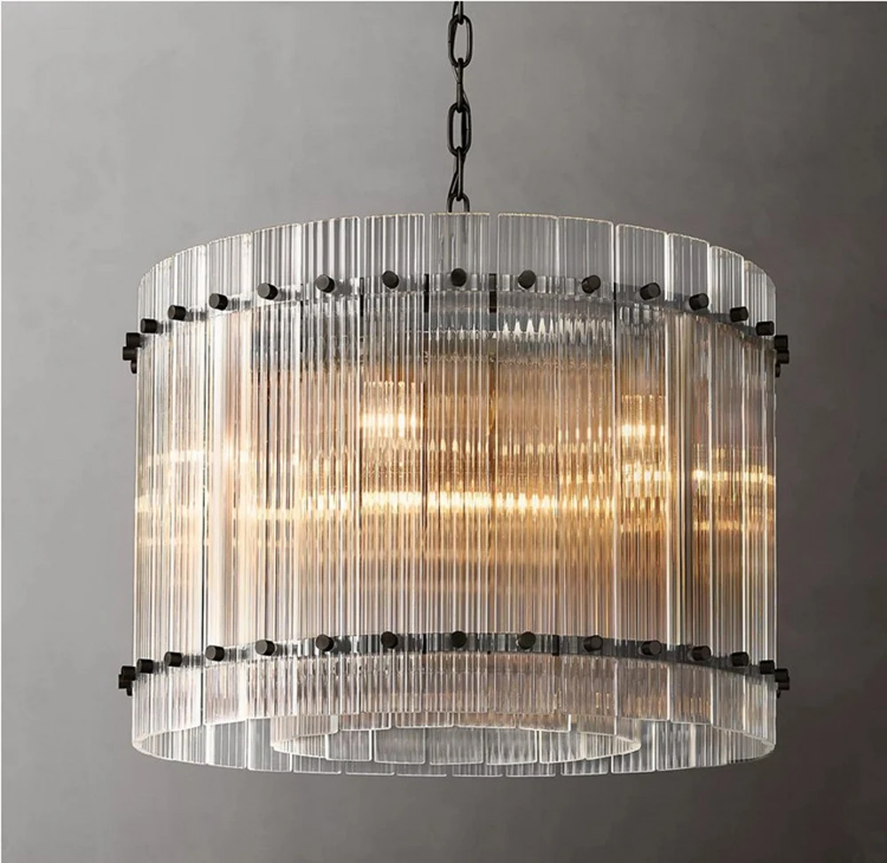 Retro American Ceiling LED Chandelier Lighting