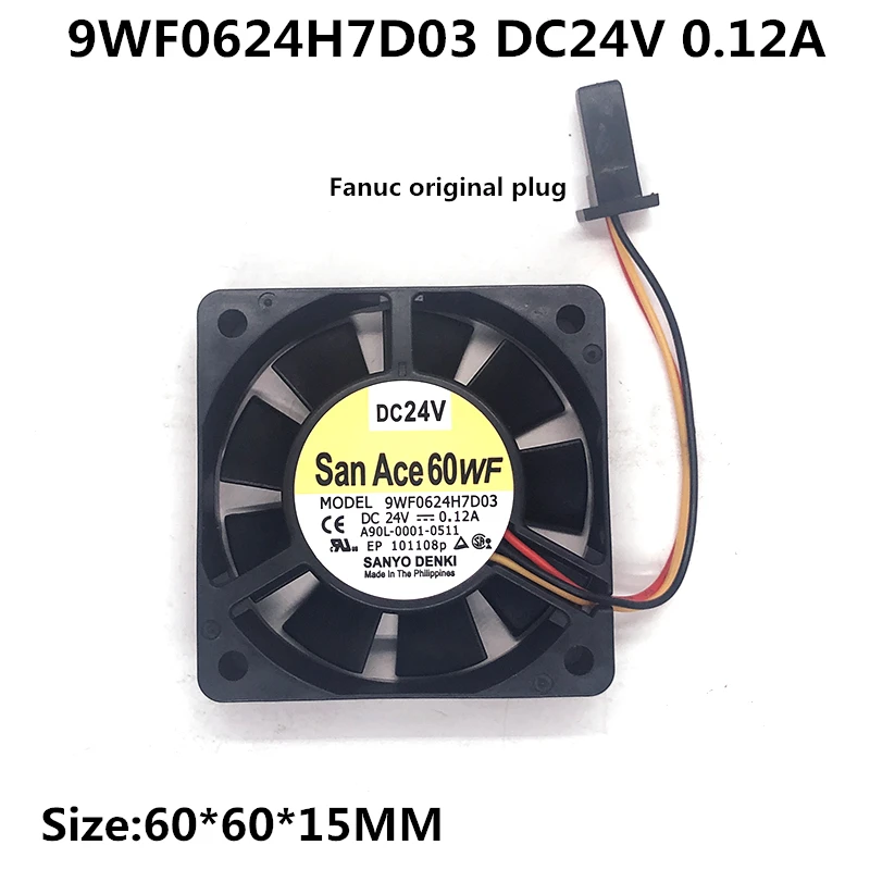 New original A90L-0001-0511 9WF0624H7D03 24V 0.12A 6CM