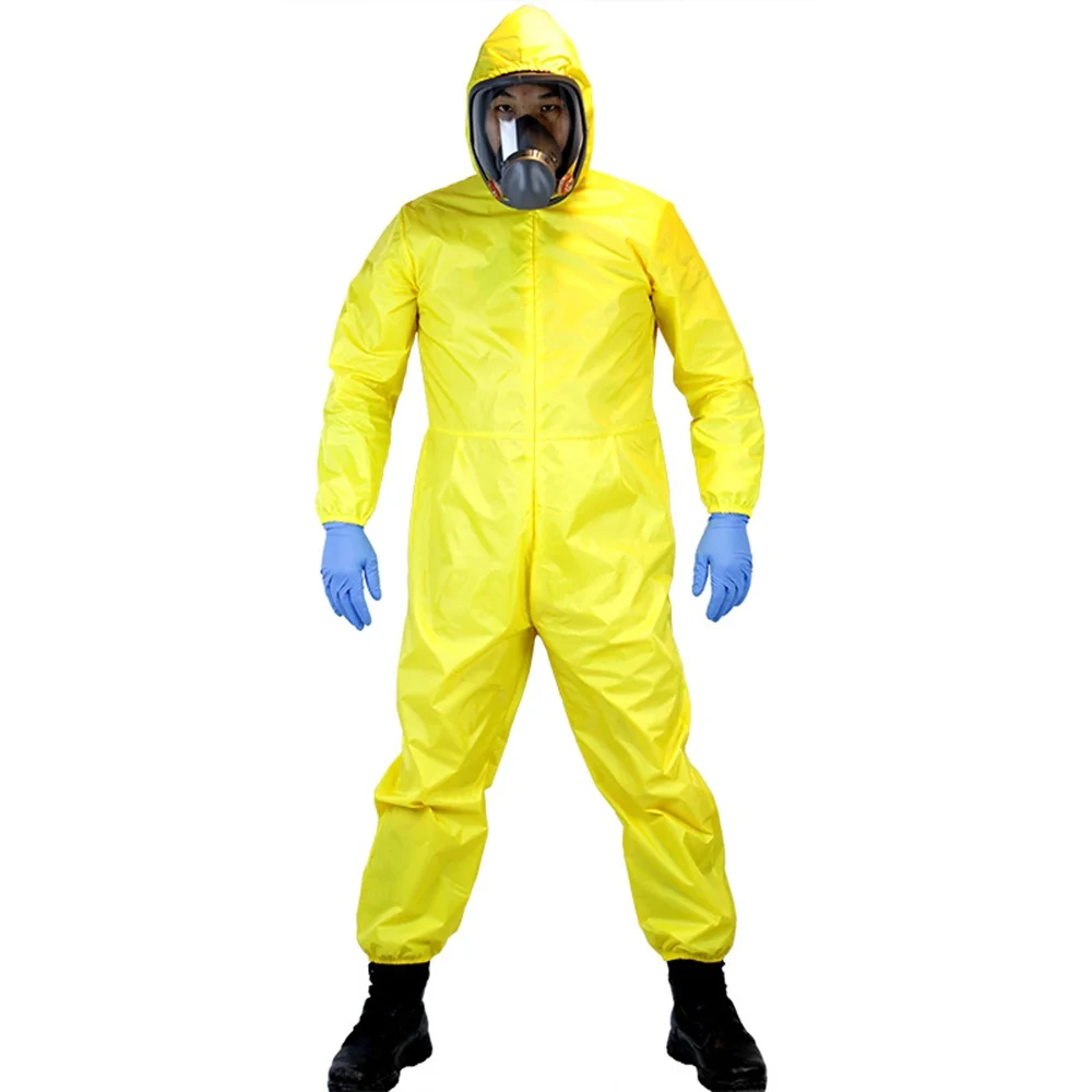 Tema Del Gioco Breaking Cosplay Bad Yellow Tuta Protettiva Costume Halloween Con Maschera