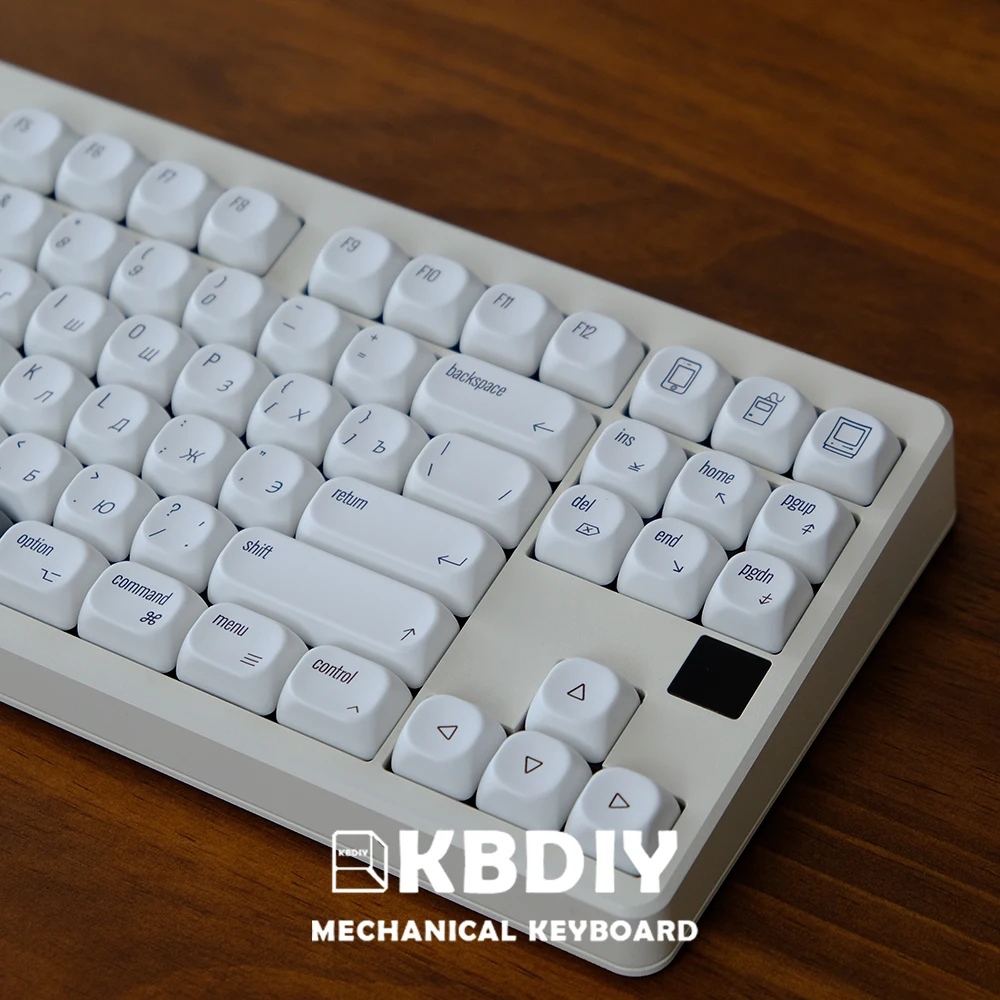 keycap coreano, perfil KOA, estilo MAC, PBT,