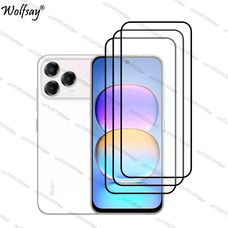 Premium Full Cover Tempered Glass Screen Protector, 6.75 Inch