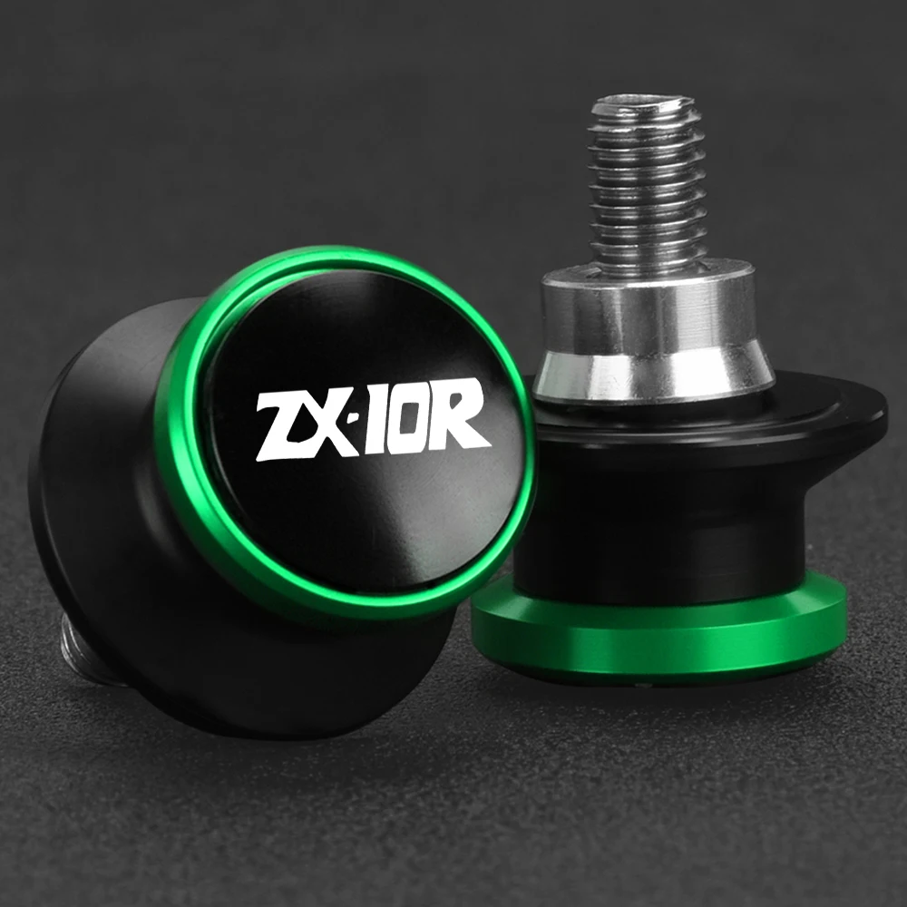 FOR Kawasaki ZX 10R ZX10R ZX-10R 2004-2019 2020 2021 NINJA ZX 10R 2022 Motorcycle 8MM Swingarm Spools Rear Stand Screws Sliders
