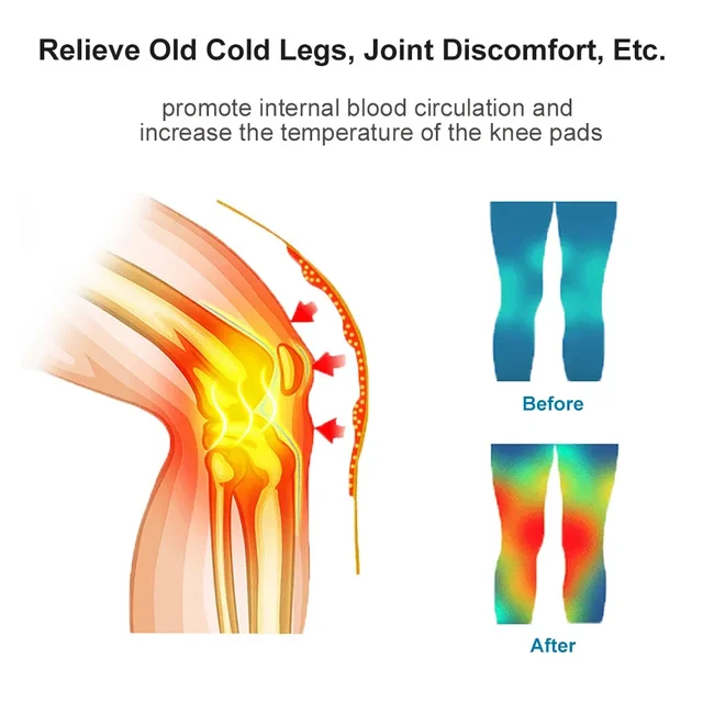 TENS Electrode Pulse Conductive Massage Knee Pads Conductive Silver Fiber for Physical Massager EMS Muscle Stimulator Legs Relax 2