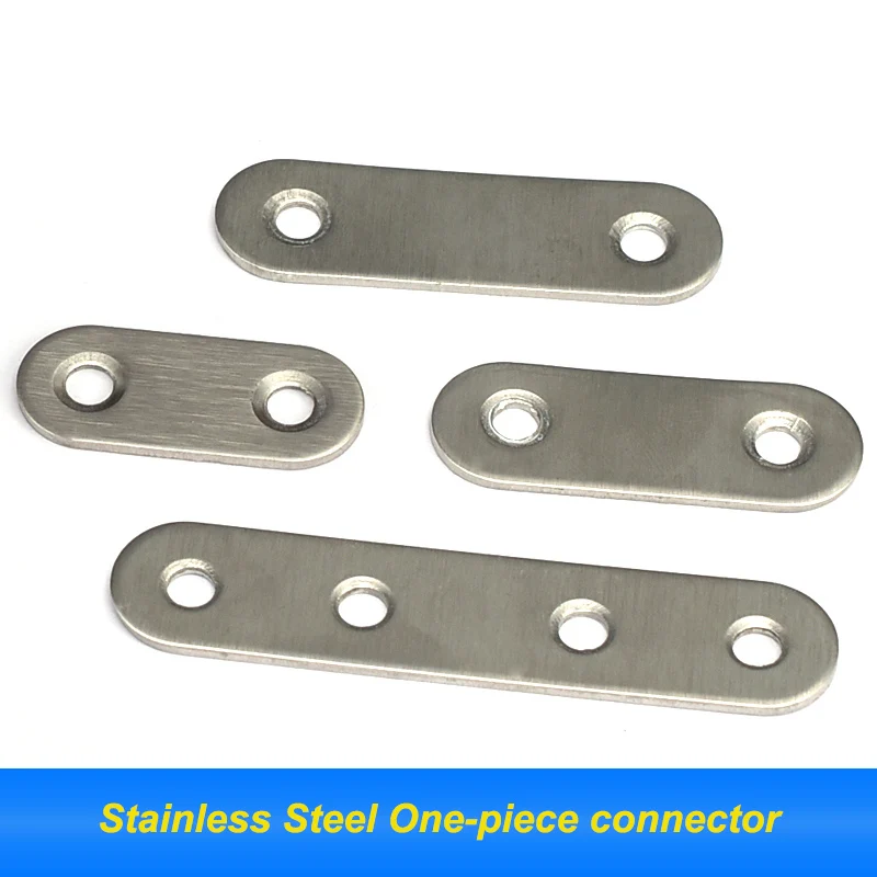 Stainless Steel Angle Code Connector  Hot Bed Support Bracket Fixed Straight Piece Angle Code Straight One Piece Connector