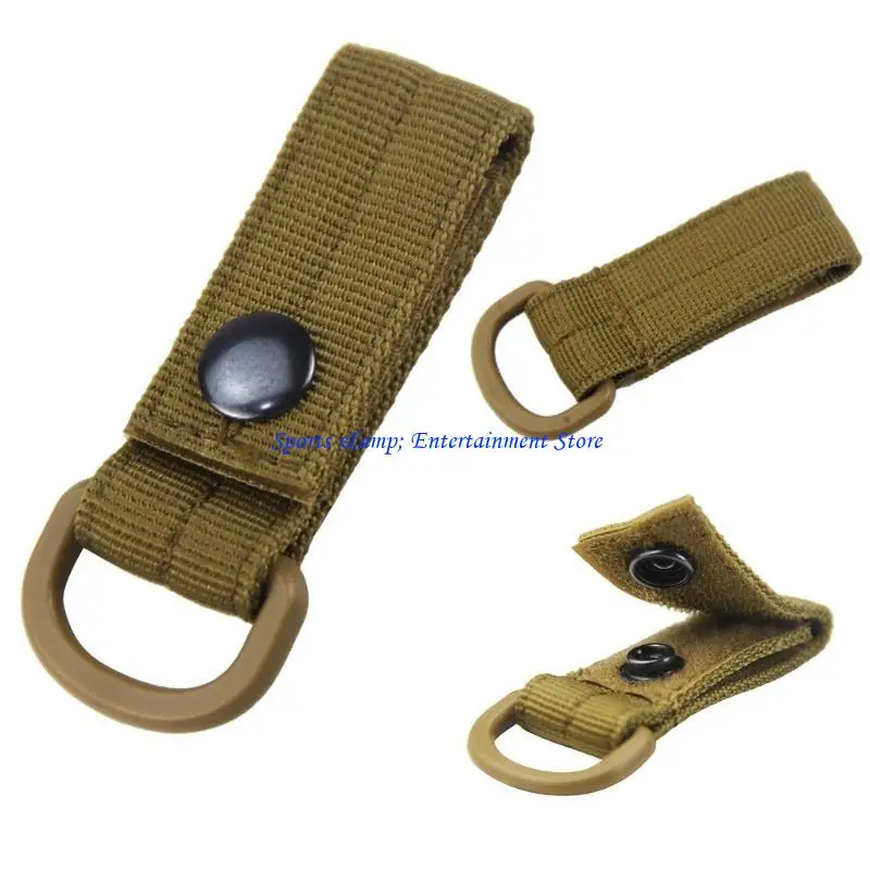 G7NF D-Ringe Karabiner Schlüsselanhänger Gürtelschnalle mit Metallverschluss für Rucksackreisen – Detail 7