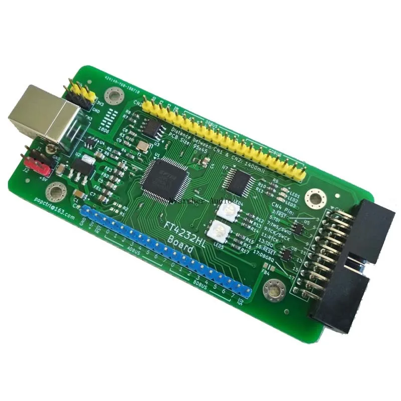 

FT4232HL Development Board FT4232 USB To Serial Port JTAG SPI I2C OpenOCD