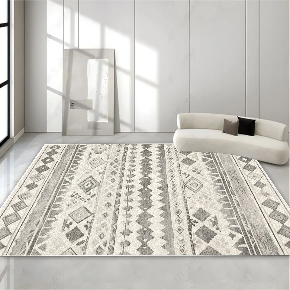 Living Room Decoration Morocco Carpets Light Luxury Home Sofa Rugs Hall Aisle Anti-slip Floor Mat Room Doorway Hallway Large Rug 2