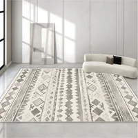 Living Room Decoration Morocco Carpets Light Luxury Home Sofa Rugs Hall Aisle Anti-slip Floor Mat Room Doorway Hallway Large Rug 2
