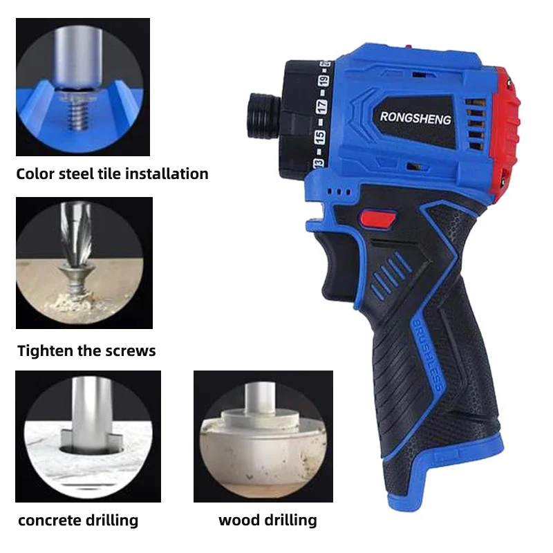 Power Tools Different Types Of Hand Drills Brushless Screwdriver