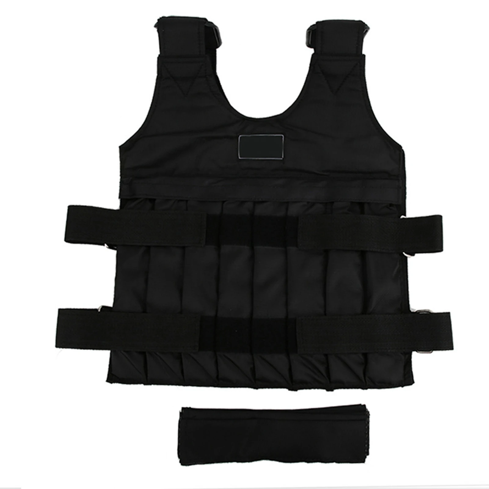Gilet De Poids Réglable 3/15/35kg - Veste Lestée Noire Pour Fitness Et Boxe