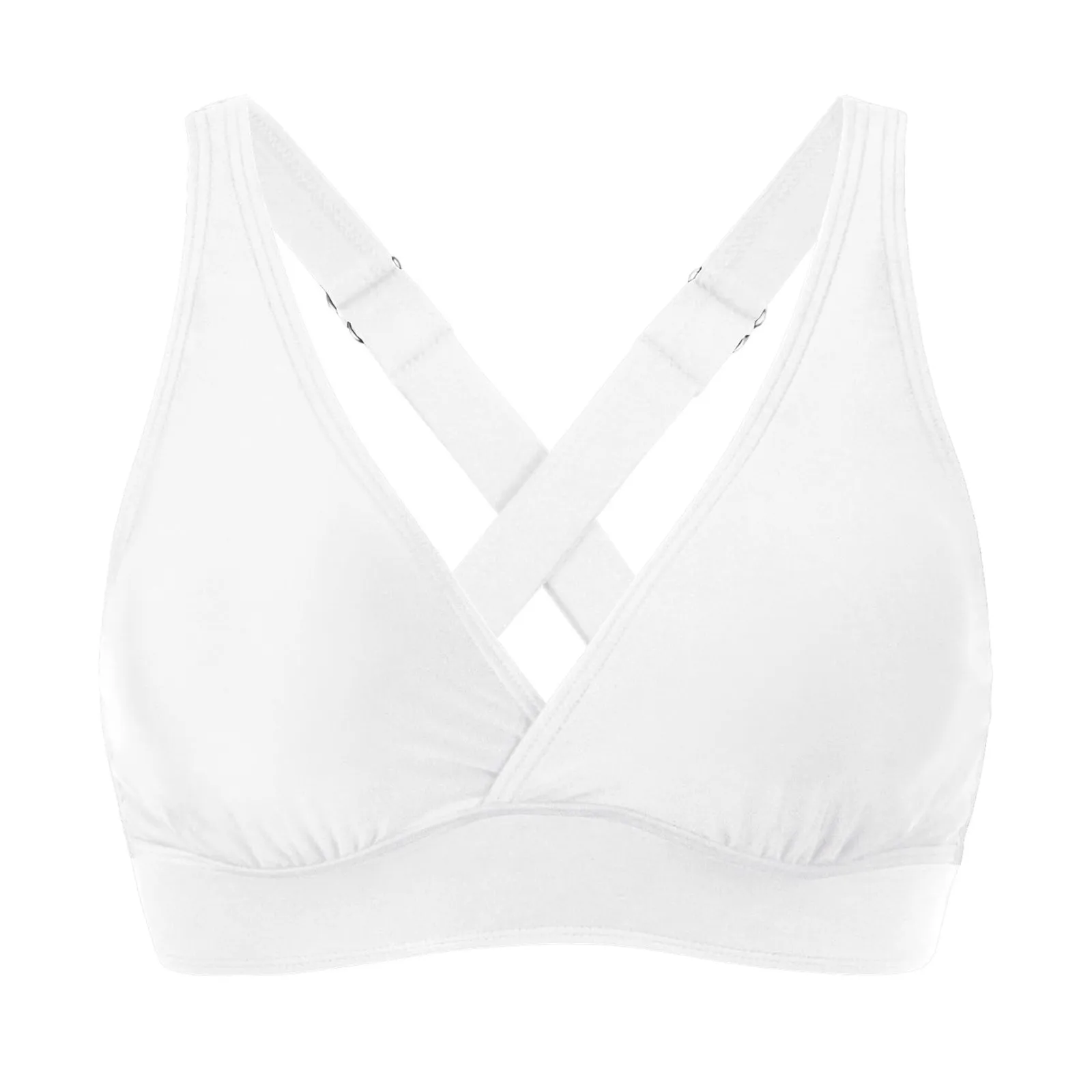 Bikini Set Bikini Swimsuit Women Swimwear Bathing Suits For Girls Women Elastic Swimwear Tops Underwire Full Coverage Bikini Top Push Up Swim Crop Top Tie