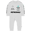 2024 Season Sports Baby Romper F1 Racing Lewis 44 George 63 Driver Spring Autumn Black Boy Girl Kids 2