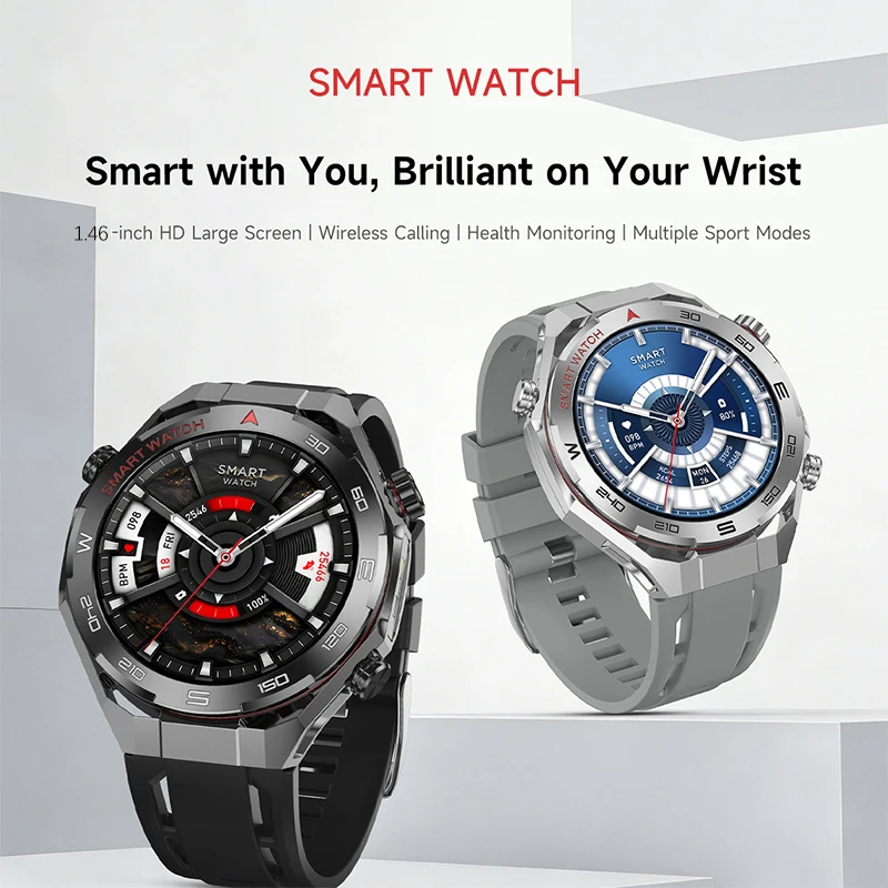 Nuovo Smartwatch Sportivo 2026 con Modalità Multi-sport per Effettuare e Ricevere Chiamate, Grado di Impermeabilità IP67, Monitoraggio della Salute - Image 2