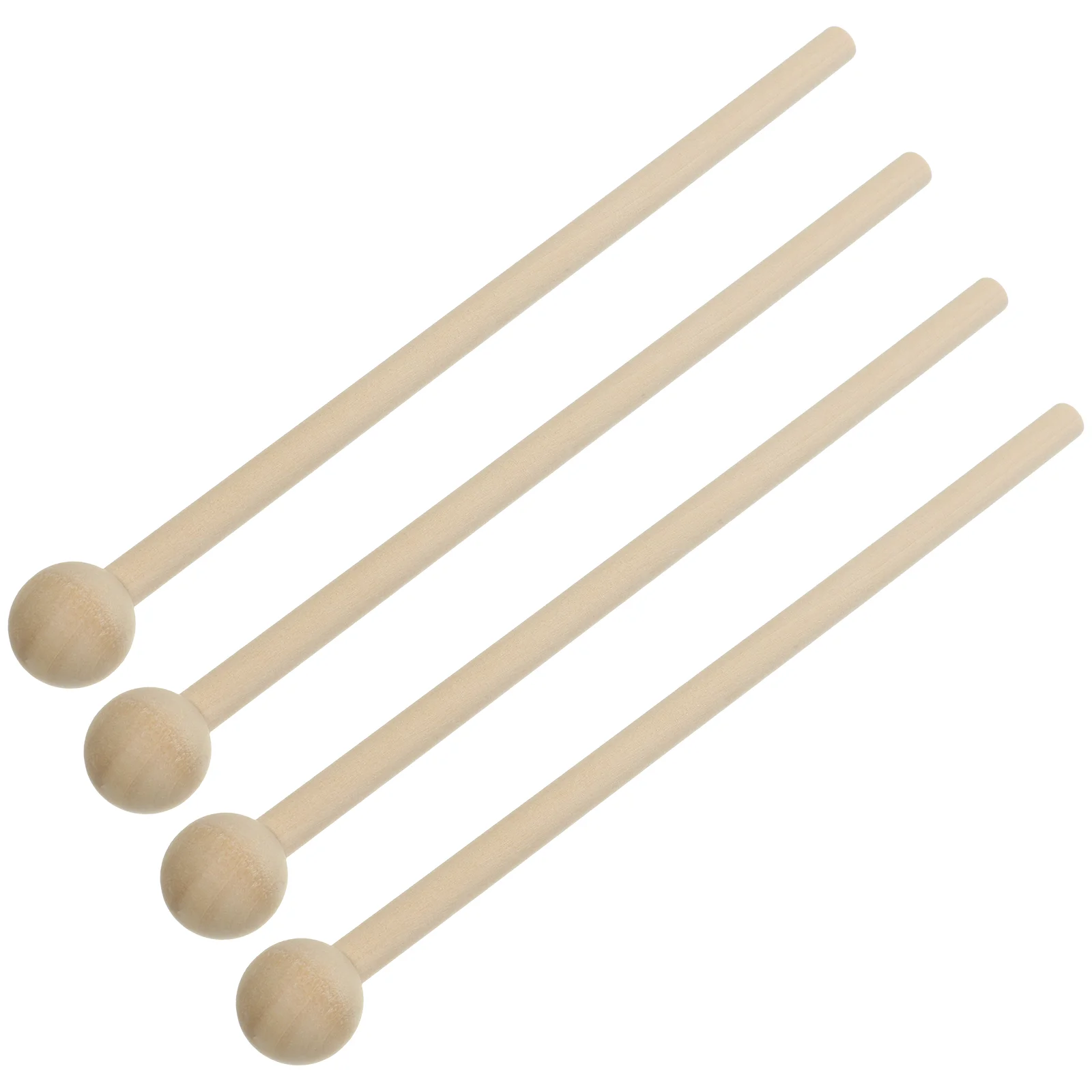 

Деревянные перкуссионные палочки Mallets, 4 шт., музыкальные аксессуары (деревянный цвет)