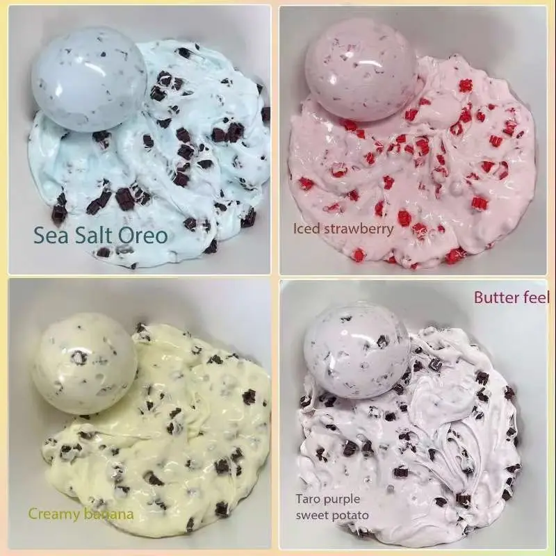 Fidget Toys Soft Sticky Texture Silicone Handmade Ball Anti Pressure Slow Rebound kneading Butter Feel Reduce Stress Kids