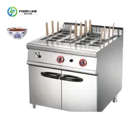 Cuiseur à nouilles électrique commercial 16 trous en acier inoxydable, marmite multifonction, équipement de cuisine multi-paniers personnalisable 5