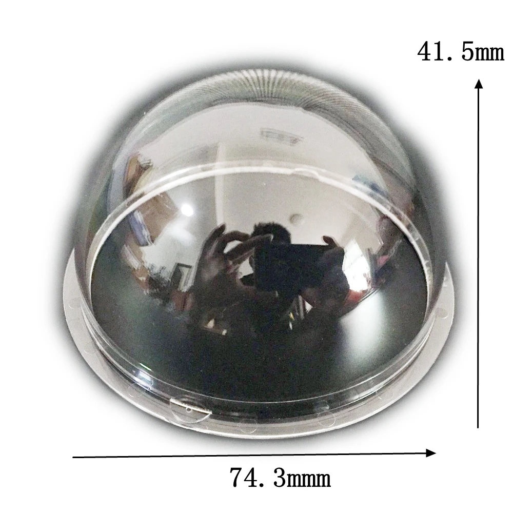 JMX 6.2 Inch Acrylic Extended Clear Dome Camera Housing – Indoor/Outdoor CCTV, JMX-062SH
