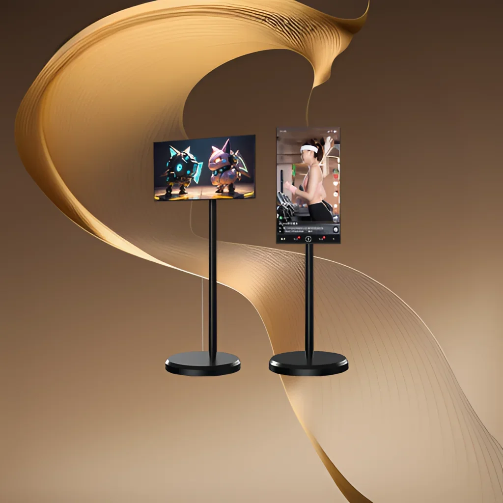 Factory Price 24 Inch Smart Touch Screen Portable Movable Lcd Smart TV Standby Me HD Touch Screen