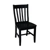 Schoolhouse Wood Dining Chair in Black (Set of Two) 3