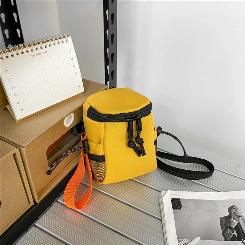 Mini Shoulder Bag Woman Coin Purse Hanging Bag Small Backpack Headphone Bag Mobile Phone Bag Female Boys Crossbody Bag