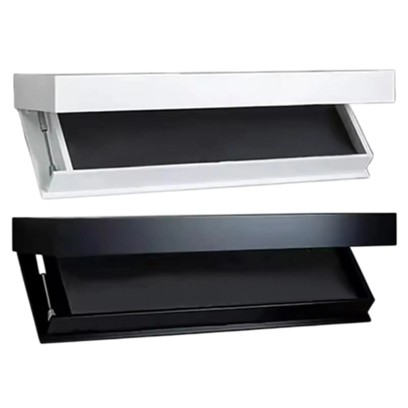 Floating Shelf with Hidden Compartment Decorative Wooden Modern Wall Mounted Drawer for Bathroom Office Kitchen Small Space Dorm