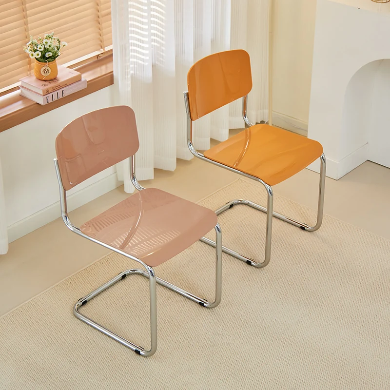 Sedie da pranzo bellissime e alla moda Sedie da pranzo da cucina per ufficio di design nordico Sedie da gioco ergonomiche Silla Escritorio Mobili per la casa - immagine 3