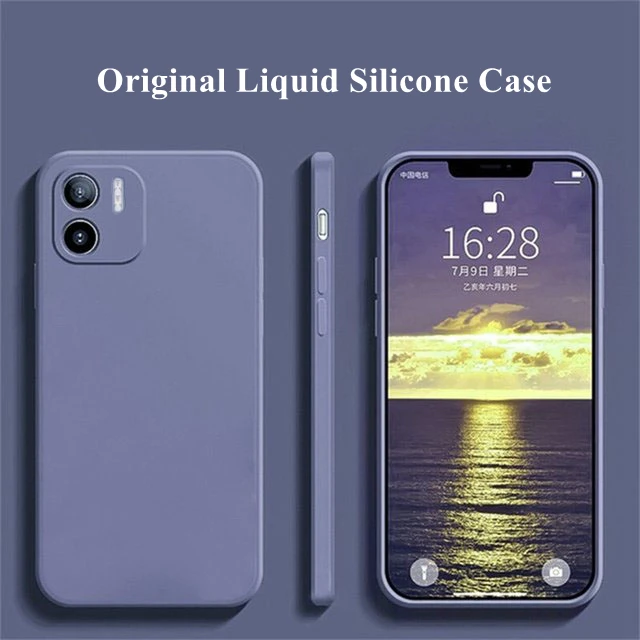 Per Redmi A2 Custodia Per Xiaomi Redmi A2 A1 A2 + A1 + Cover Coque Fundas Custodia Morbida In Silicone Liquido Originale Per Redmi A2