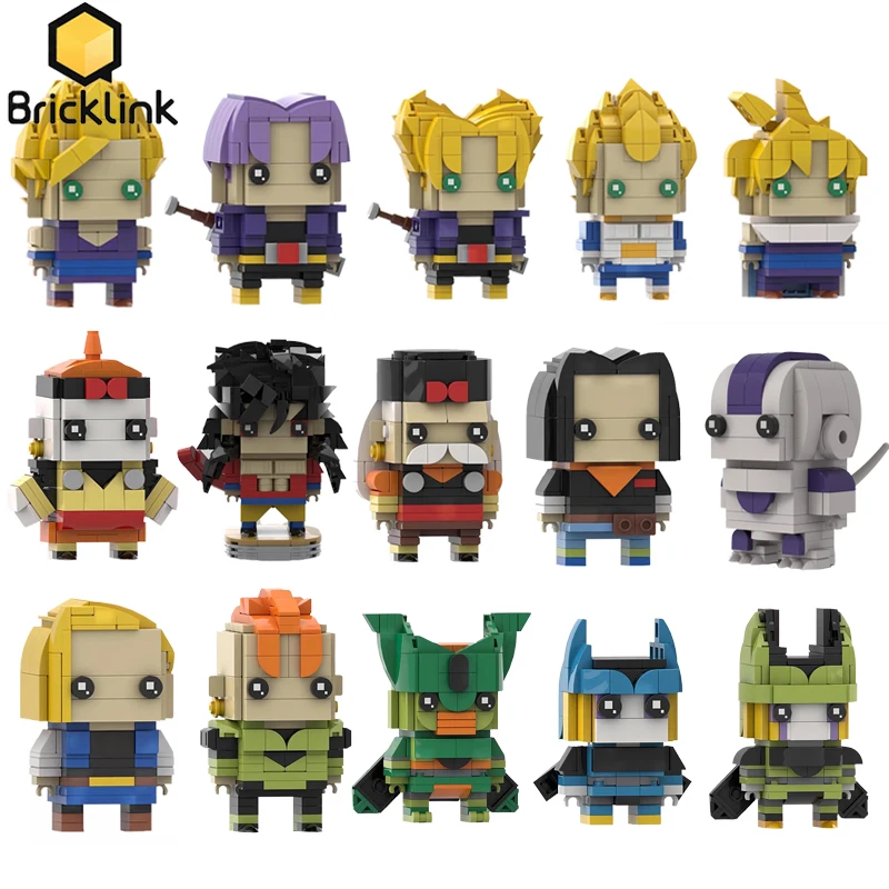 Dragon Ball Brickheadz Shop Bricklink Ideas MOC Anime Figures - Main Image