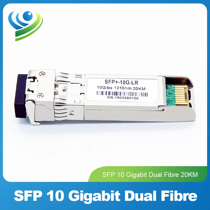 SFP Optical module optical SFP+10G-LR for Fiber Transceiver 1310nm 20KM Dual Fiber Single Mode LC Interface Transmission Switch 1 25g 1310nm lc 20km ddm transceiver module gigabit single mode dual fiber