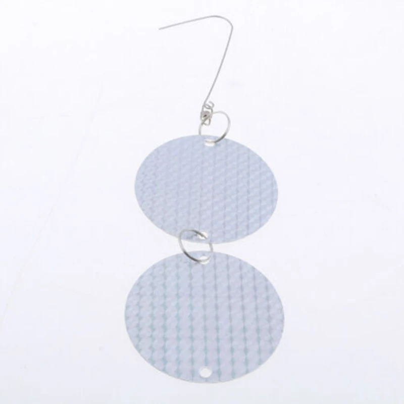 16Pcs Bird Repellent Discs Reflective Double-Sided Deterrent Device for Window Tree Accessories Window Tree Garden