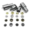 Europe Button machine special mold (12mm+M6) Pressure Snap Molds 8/10/12.5/15 mm Rivet Dies Metal Eyelets installation tools 5