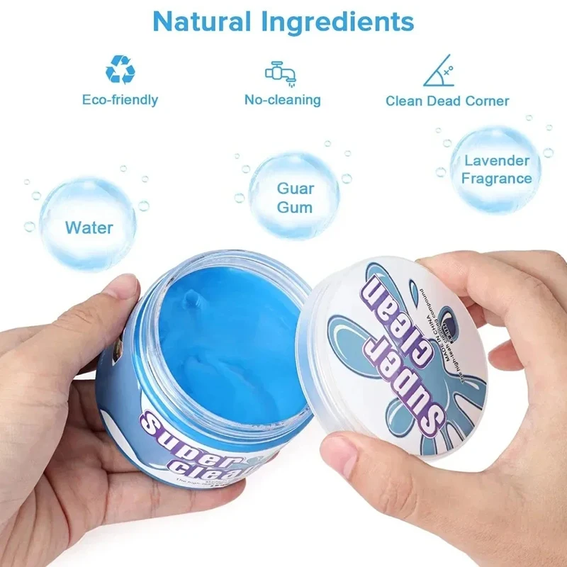 Cleaning Gel Car Cleaning Tool Cleaning Magic Mud Car Detailing Cleaner Car Cleaning Gel Reusable Auto Interior Putty Cleaner For Cleaning